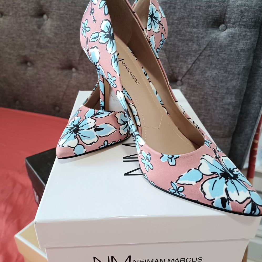 Neiman Marcus floras heels